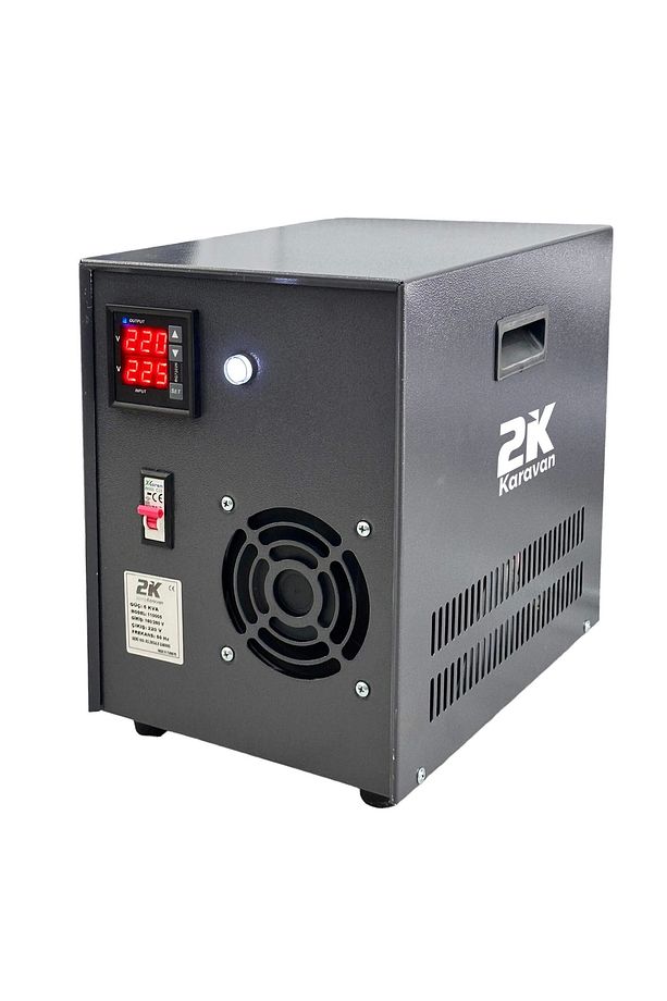 Servo 5kv 160-260v Monofaze Karavan Voltaj Regülatörü - 1