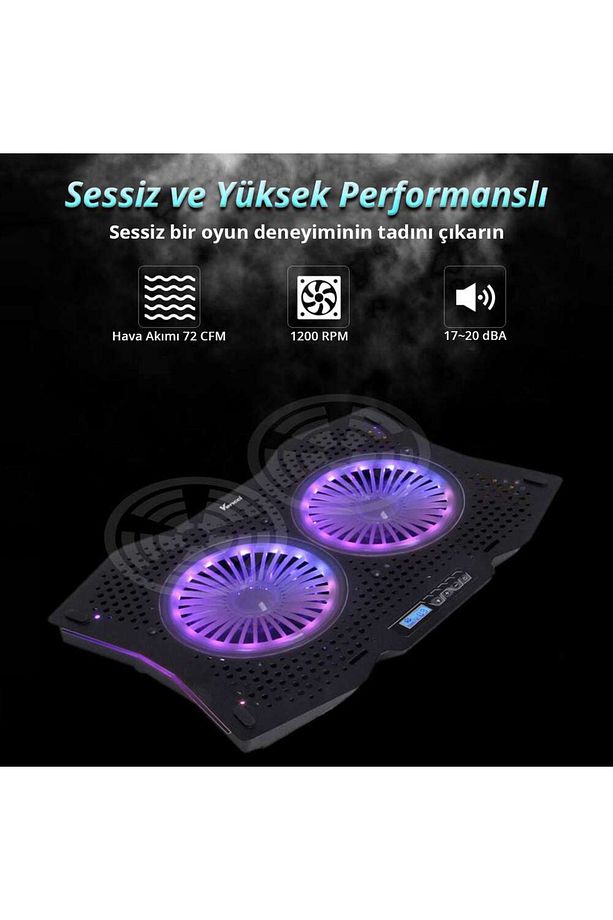 Gt Rgb Gaming Notebook Soğutucu - 2