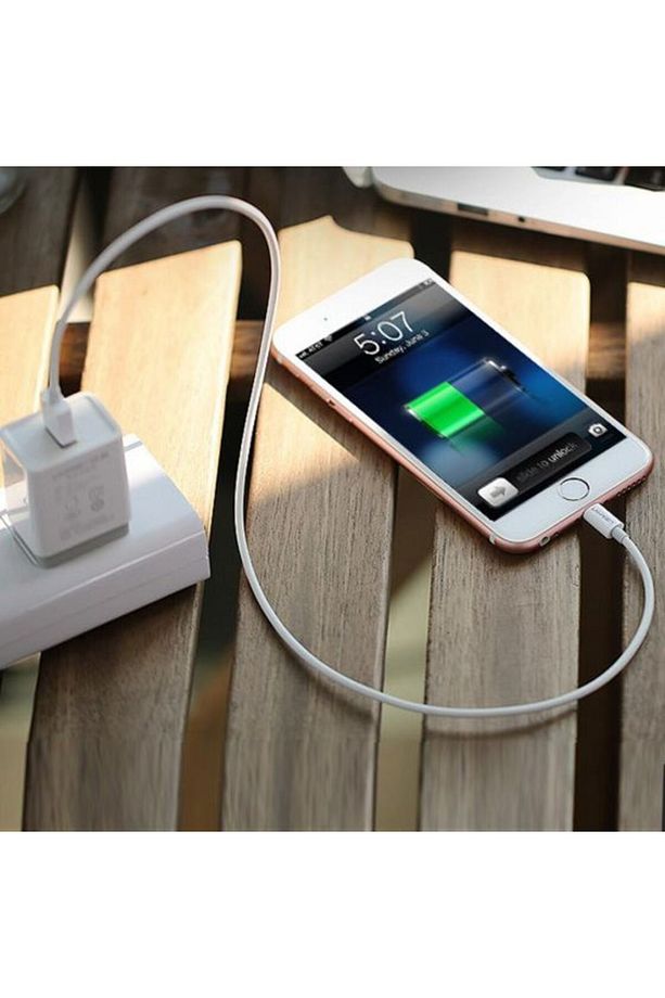Mfı Lightning Iphone Şarj Kablosu Beyaz / 100 Cm - 5