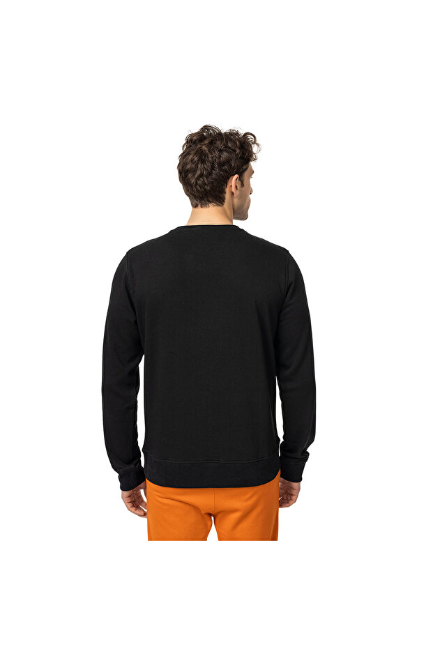 Smith Erkek Siyah Sweatshirt ERKEK SWEATSHIRT M25SMITHM - 7