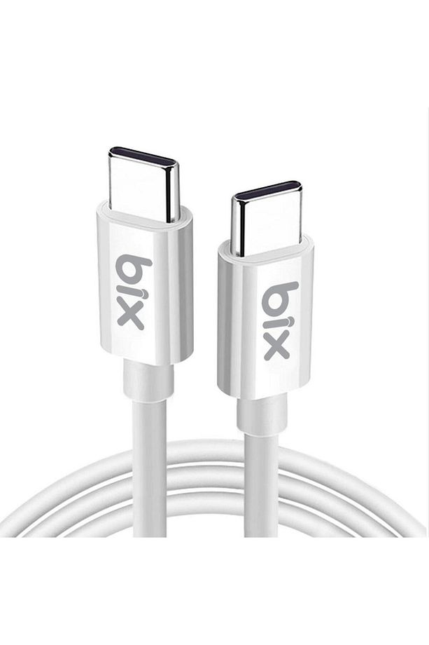 Bx-uc02c 60w Type-c To Type-c Hızlı Şarj Ve Data Kablosu 1 Metre Beyaz - 1