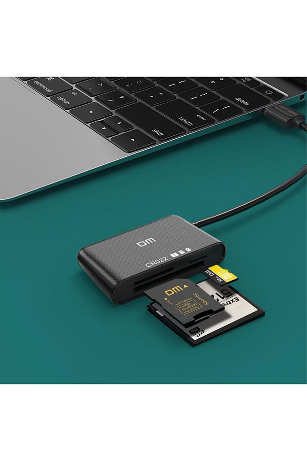 Cr022 Usb Type-c To Micro Sd Tf Sd Ve Cf Kart Okuyucu - 3