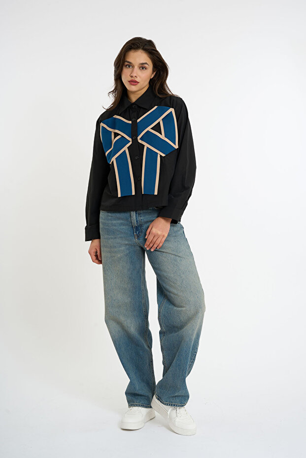 Fiyonk Detaylı Gömlek - 3