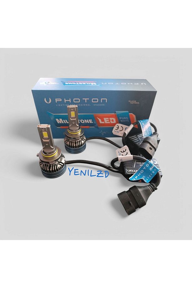 9005 Milestone Hb3 9005 15000 Lumens Black Katana Edition Led Far Xenon - 2