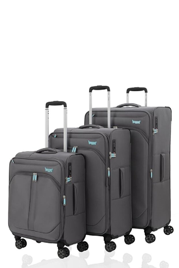 BAGGAJ V2411 SÜPER LİGHT SET VALİZ - 1