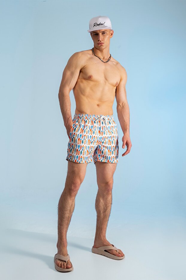 شورت السباحة - نمط ركوب الأمواج - 4