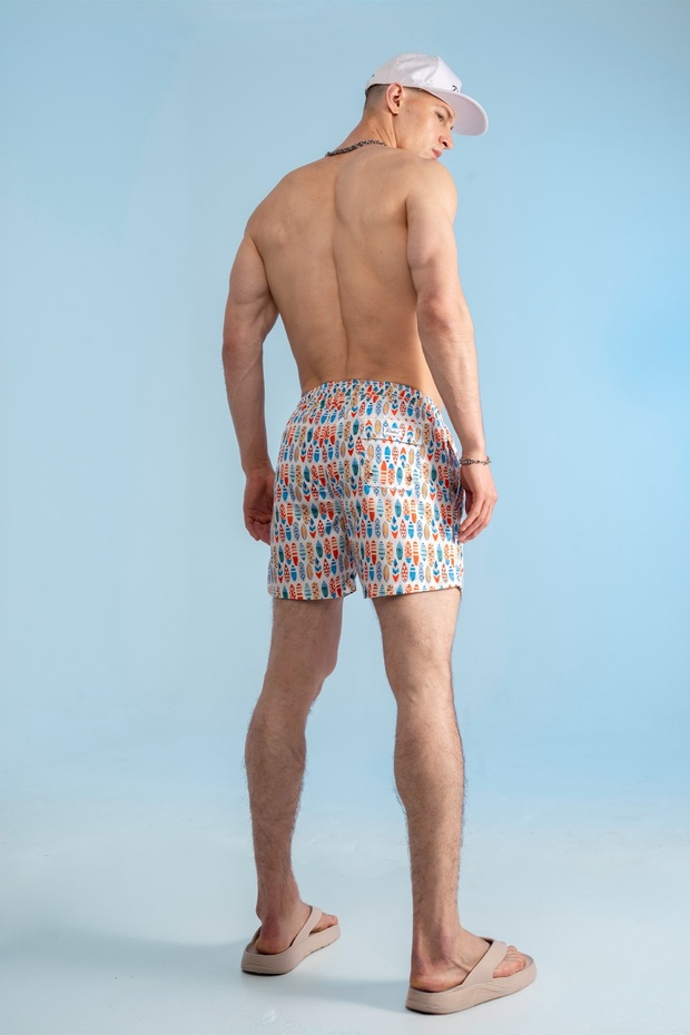 شورت السباحة - نمط ركوب الأمواج - 5