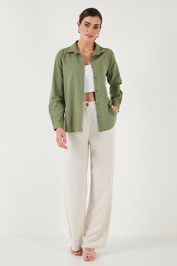 Pamuklu Regular Fit Cepli Gömlek GÖMLEK CF25S16992 - 3