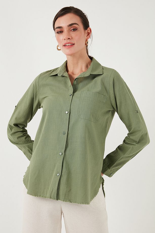 Pamuklu Regular Fit Cepli Gömlek GÖMLEK CF25S16992 - 7