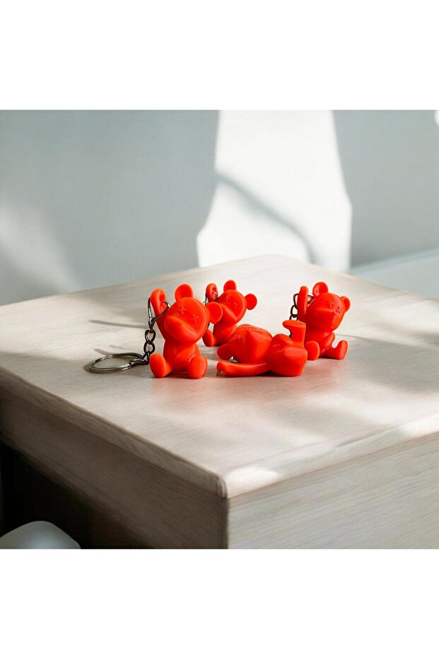 Teddy Bear Keychain - 2