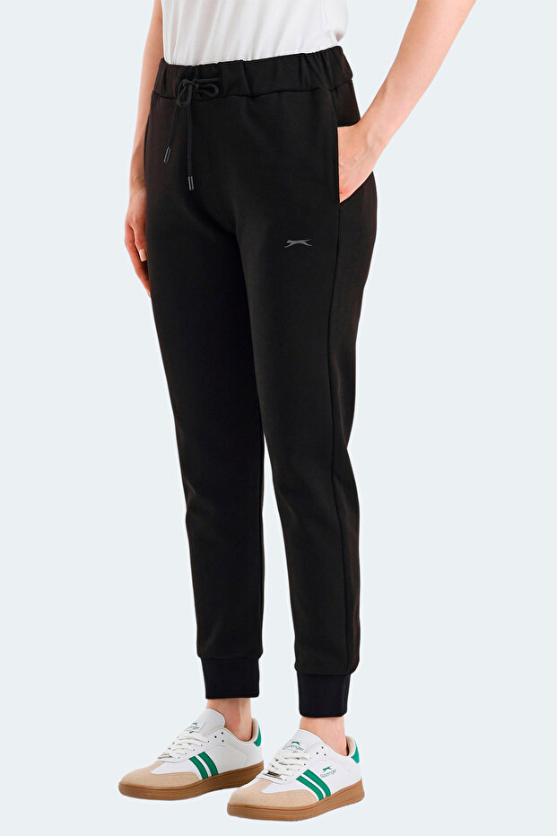 Veteran Women's Black Sweatpants with Pockets