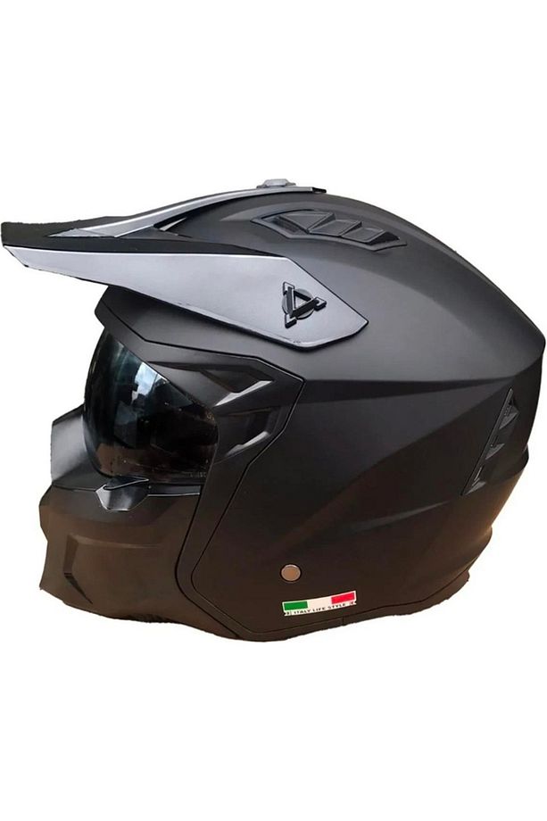 X1 x Seul Modüler Kask 64883 Mat Siyah Renk - 4