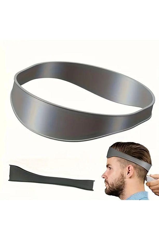 Erkekler İçin DIY Saç Kesim Rehberi - Silikon Ense Şekillendirme ve Tıraş Şablonu - 1