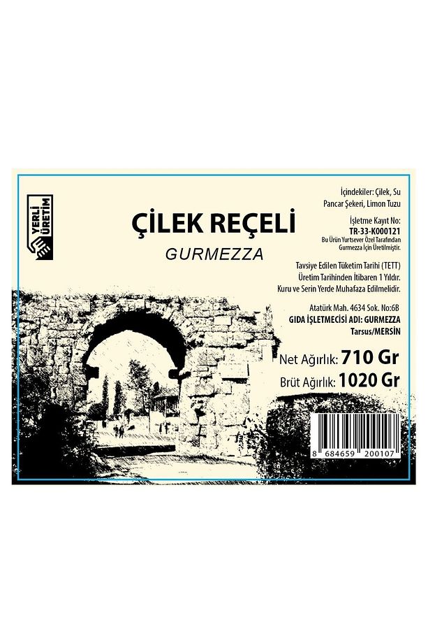 Çilek Reçeli (710 GR NET) - 2