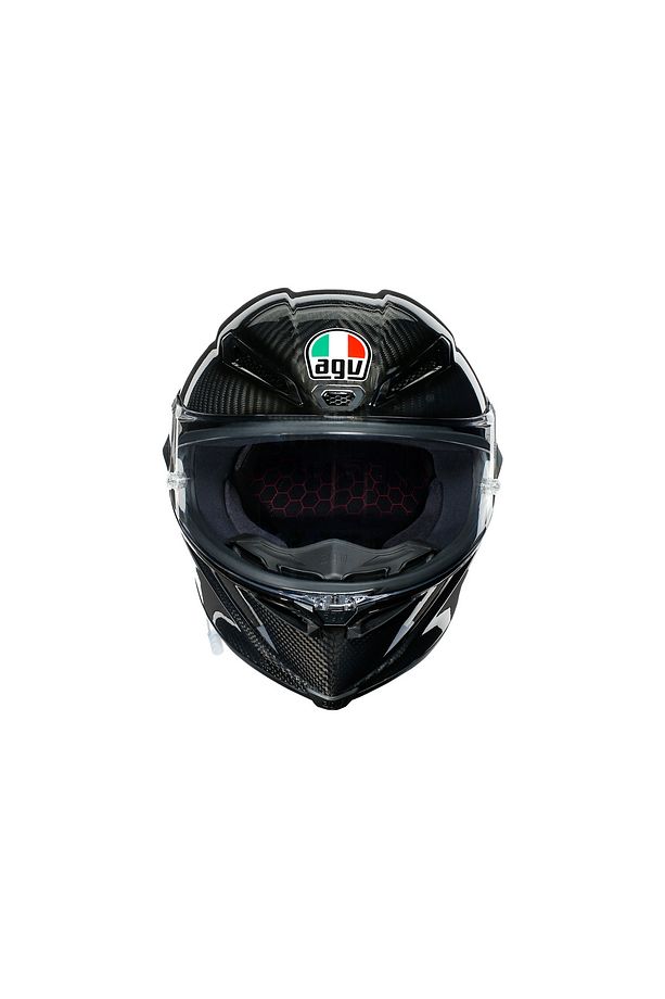 Pista Gp Rr Solid Parlak Karbon Kapalı Kask - 2