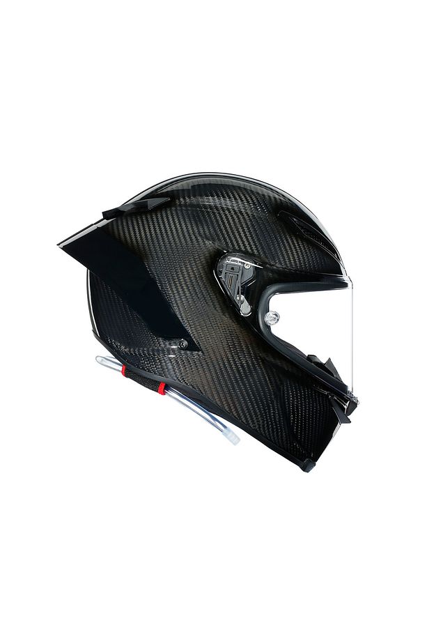 Pista Gp Rr Solid Parlak Karbon Kapalı Kask - 3