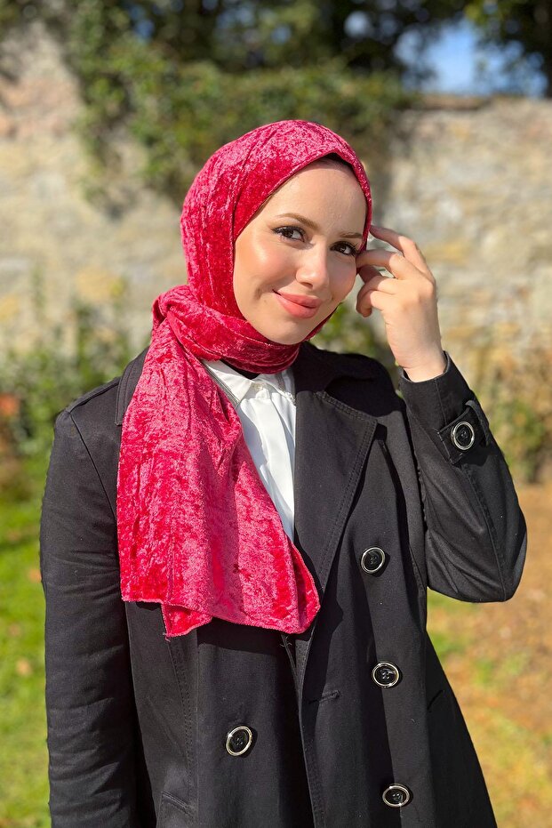 Trend Örme Şal 1 - ATS1OR-07 - Pembe - 2