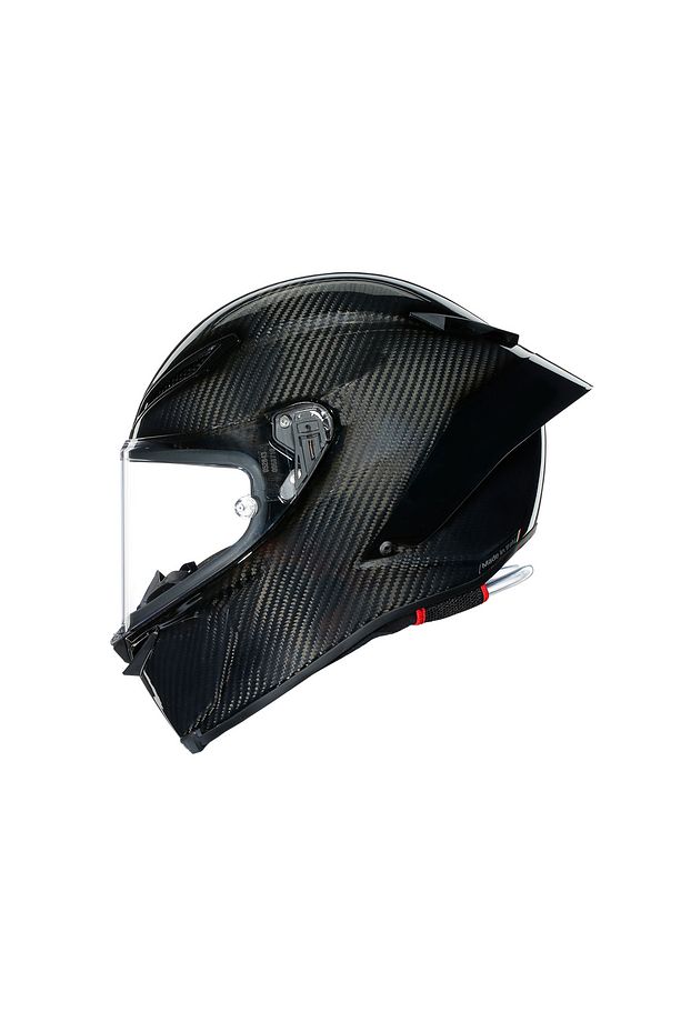 Pista Gp Rr Solid Parlak Karbon Kapalı Kask - 5