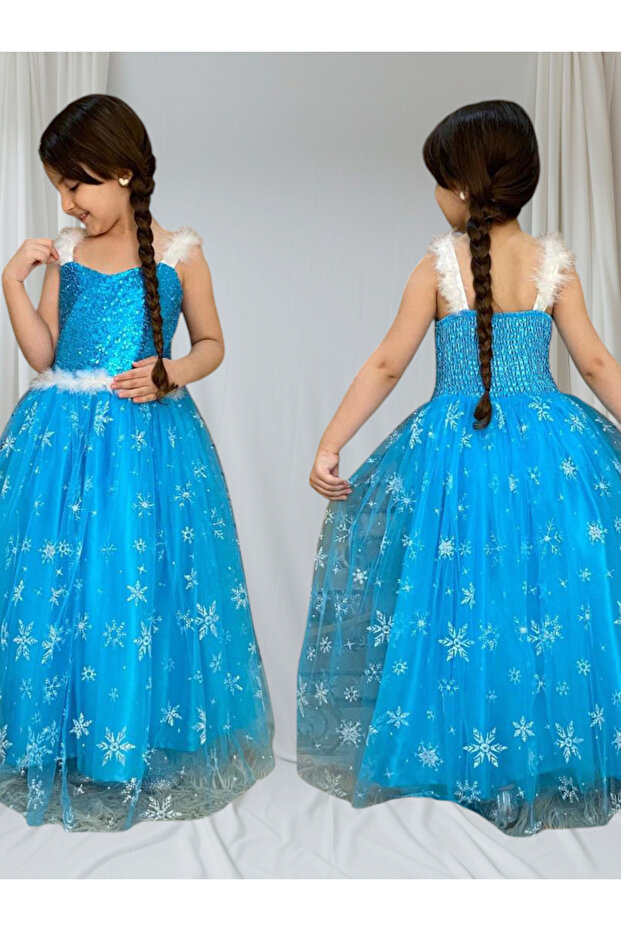 Uzun Elsa kostüm - 3