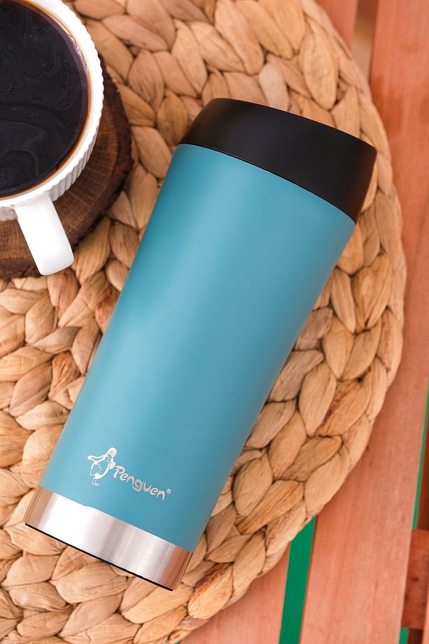 Mug Termosu - 400 ml | Sızdırmaz, Çift Cidarlı, Vakum Yalıtımlı, Paslanmaz Çelik - 3