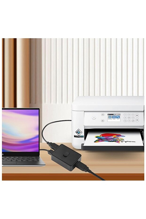 Usb 3.0 2 Port To KVM Switch Çoklu Pc Kasa Çoklayıcı Hub Anahtar - 8