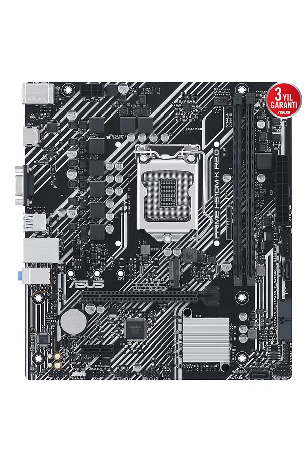 Prıme H510m-k Ddr4 3200mhzoc) M.2 Matx 1200p - 2