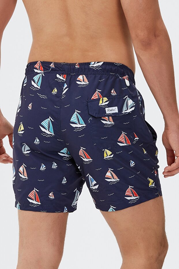 الإبحار منقوشة شورت السباحة - 3