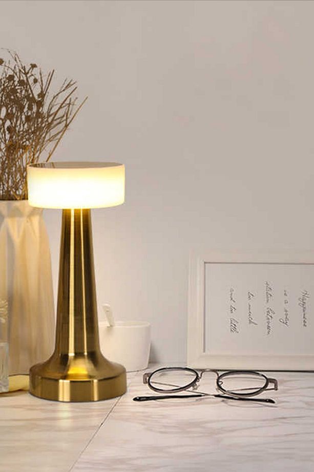 Dimmerli Dekoratif Şarjlı Dokunmatik Led Masa Lambası Usb Kablolu Gece Lambası 56 - 4