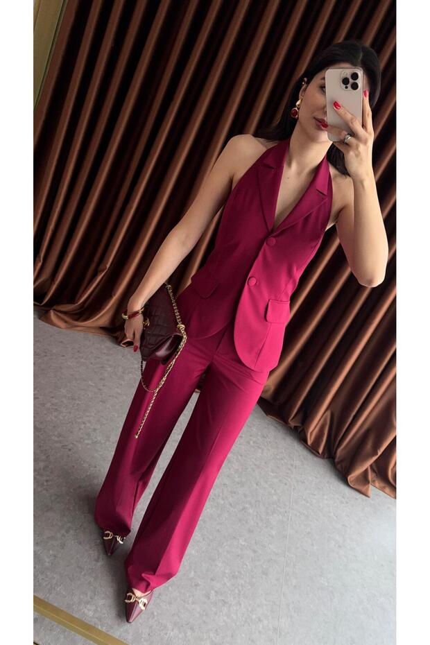 مجموعة سترة الكرز الفاخرة - 5