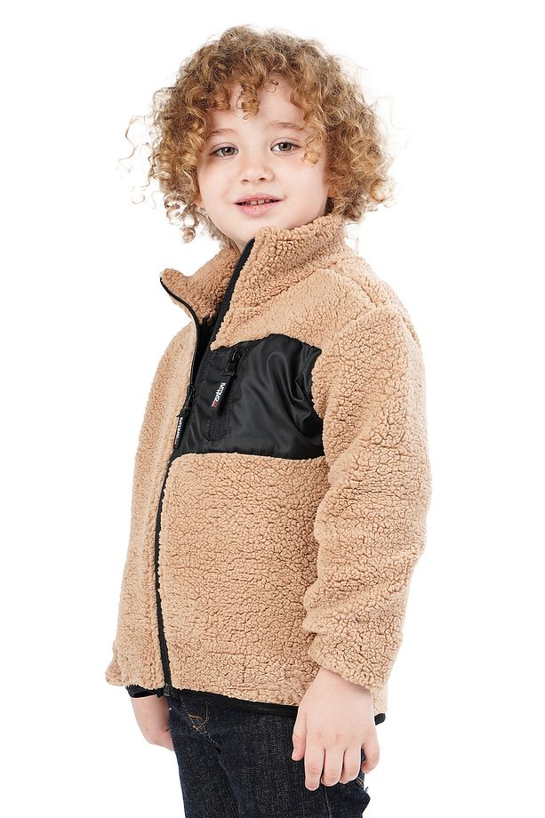 Erkek Çocuk Welsoft Tek Üst Peluş Sweatshirt Hırka Ceket - 2