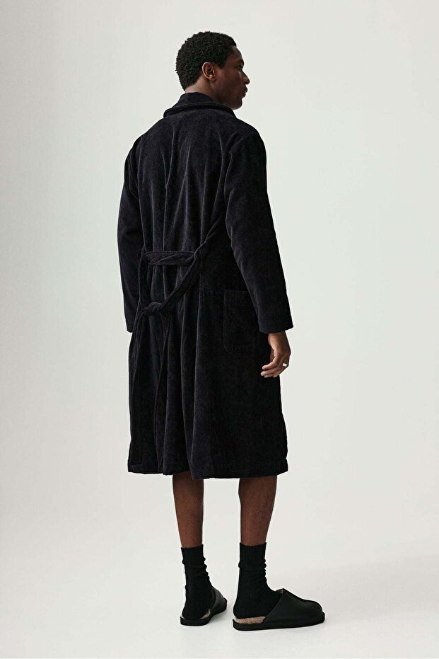 Terry dressing gown