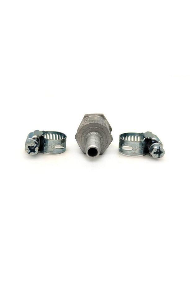 Mazot Benzin Yakıt Çekvalf 8mm Ve 2 Adet Hortum Kelepçesi - 4