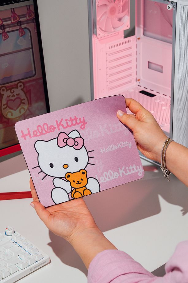 Özel Tasarımlı Mouse Pad - Pembe - 3