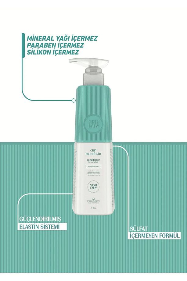 Kıvırcık Saçlar Için Birikme Önleyici Bukle Belirginleştirici Şampuan 503 ml / Curl Manifesto - 3