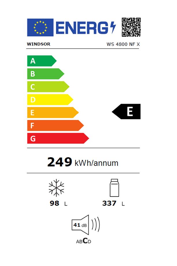 WS 4800 NF X 434 Lt No-Frost Buzdolabı - 3