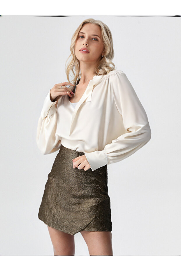 Neptunx Varaklı Şort Etek - 2