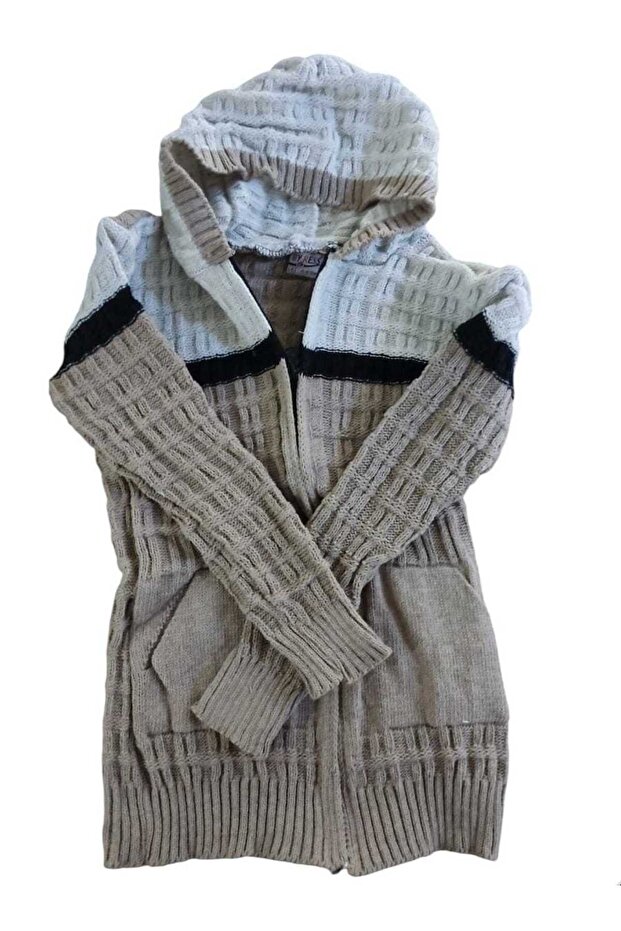 Triko Çocuk Hırka Düz - 1