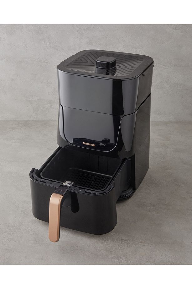 AIF 2030 XL Sıcak Tutma Hazneli Air Fryer 1500W Siyah-Bakır - 7