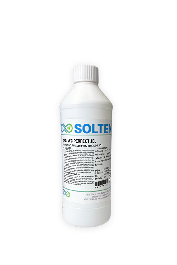 Wc Sarı Leke Temizleme Jeli - Sol Wc Perfect Jel 500ml 2 adet - 3
