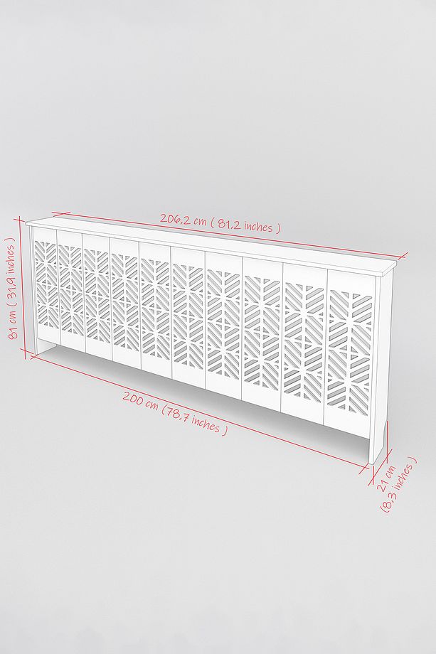 Petek Önü Kaplama Dresuar ( 200 cm ) Petek Önü Kapatma Petek Kaplama - 8