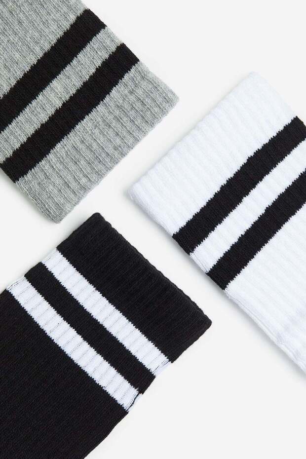 5-pack ribbed socks - 3