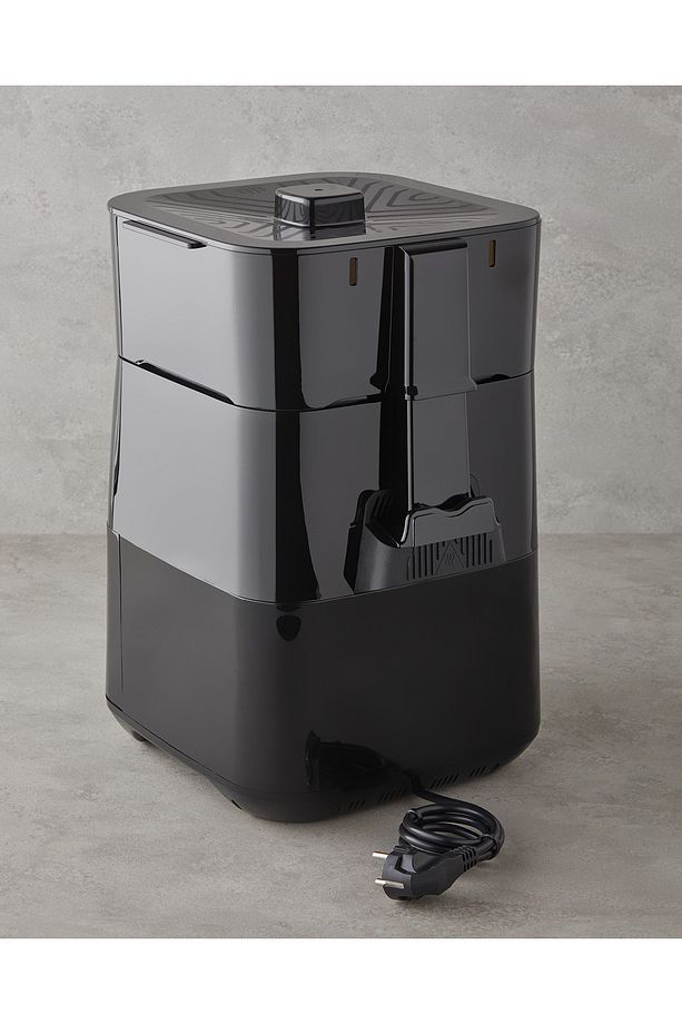AIF 2030 XL Sıcak Tutma Hazneli Airfryer 1500W Siyah - 8