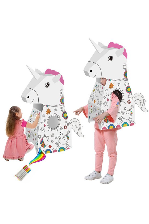 - Doodle Art & Craft Coloring Wearable Unicorn