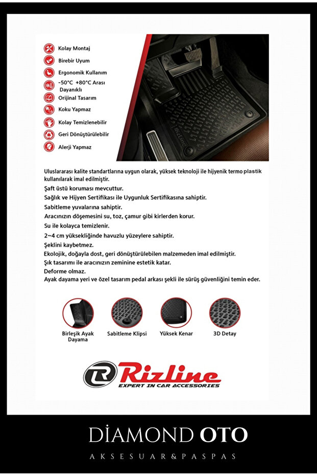 Hyundai İ20 3d Havuzlu Paspas ve Bagaj Havuzu (Jump/Style/Elite) 2020-2021-2022-2023-2024-2025 - 3