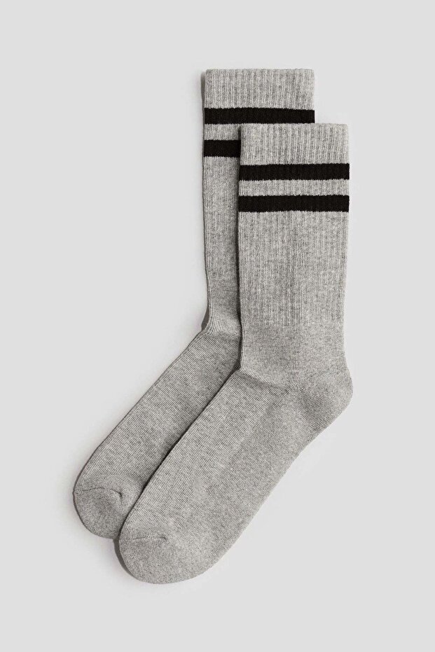 5-pack ribbed socks - 4