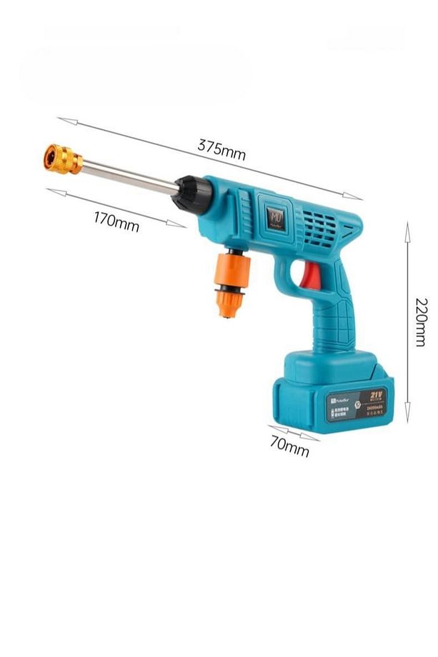 Teknorod Şarjlı Ve Yüksek Basınçlı Oto Yıkama Makinesi Ve Sulama Tabancası Bahçe Yıkama Makinesi - 3