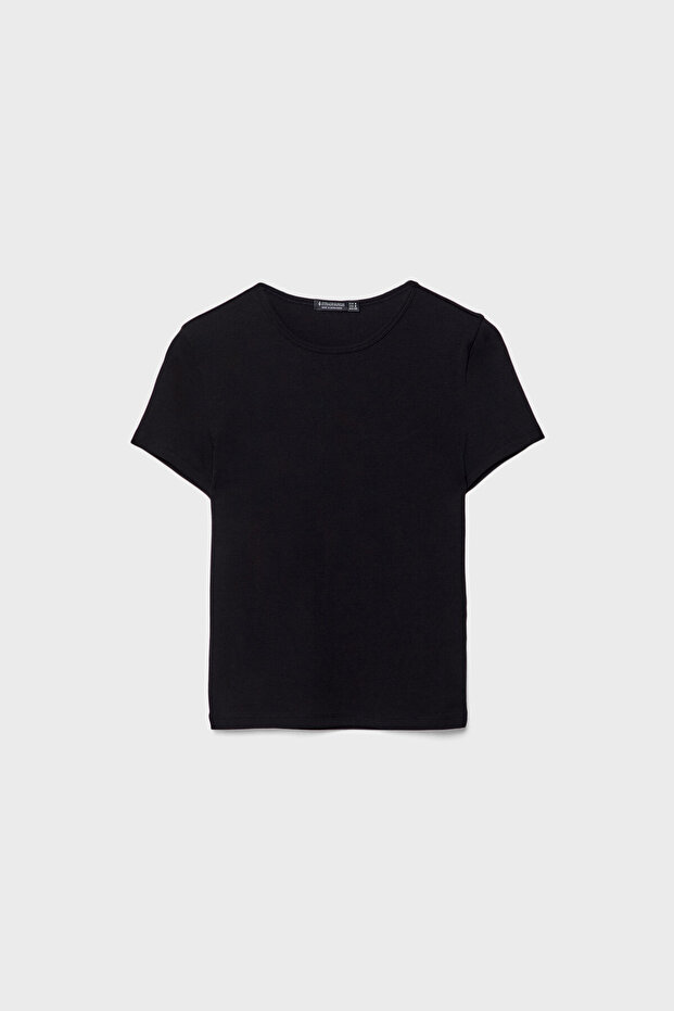 Slim fit basic t-shirt - 5