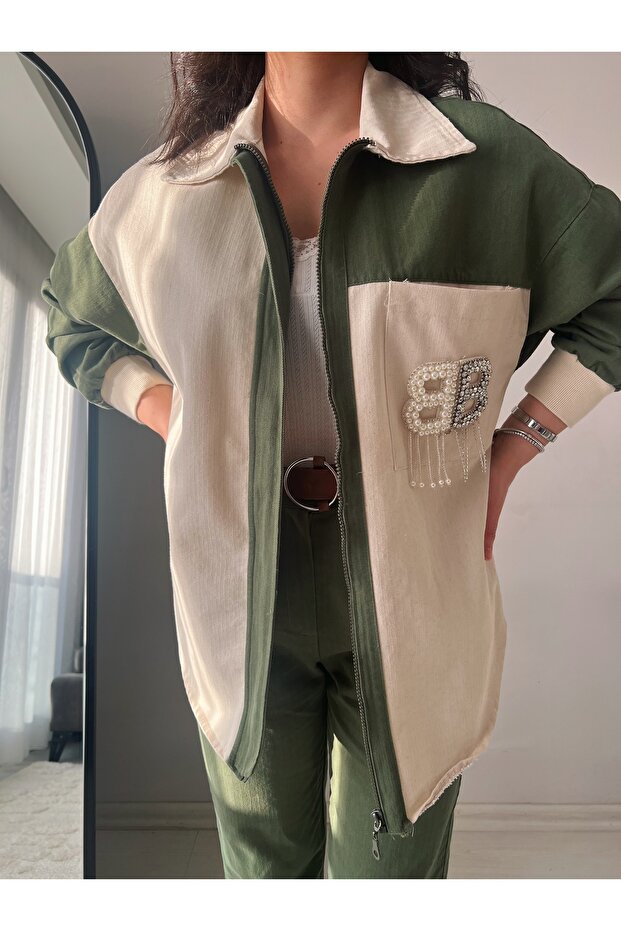 Taş Cepli Gömlek - 2