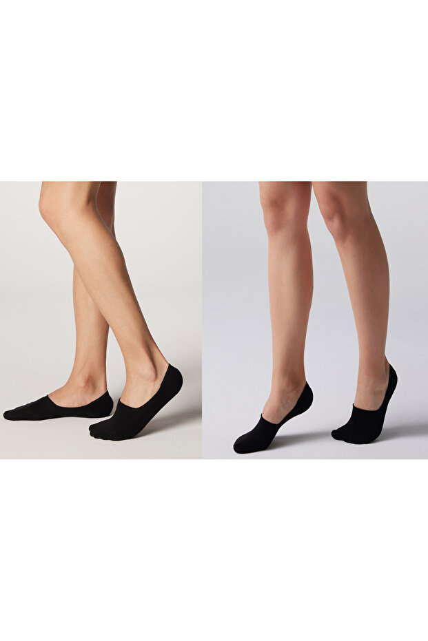 Unisex 4-Piece Premium Bamboo Silicone Supported Ballet Socks