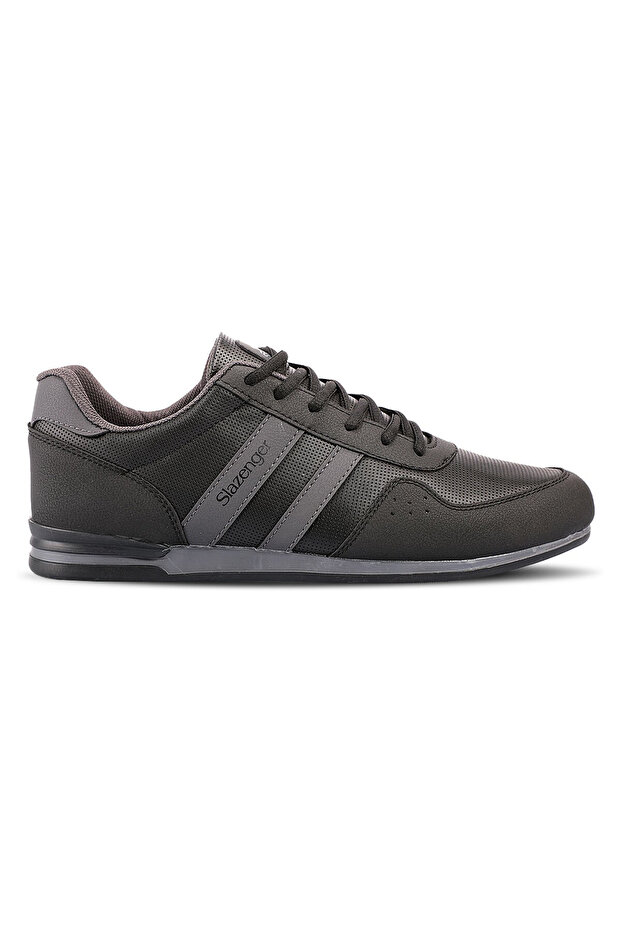 Omega Large Size Sneaker Men's Shoes Black / Black